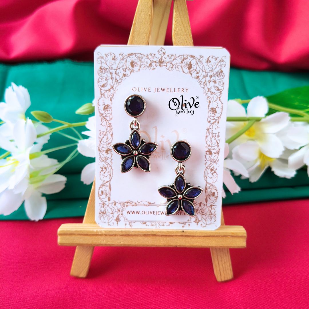 Oxidized Earrings-1166