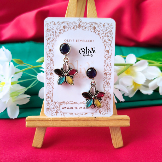 Oxidized Earrings-1166