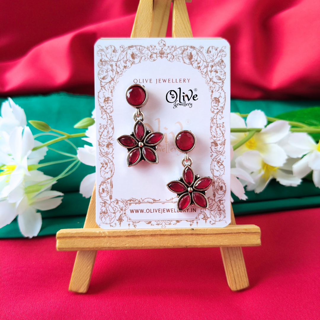 Oxidized Earrings-1166