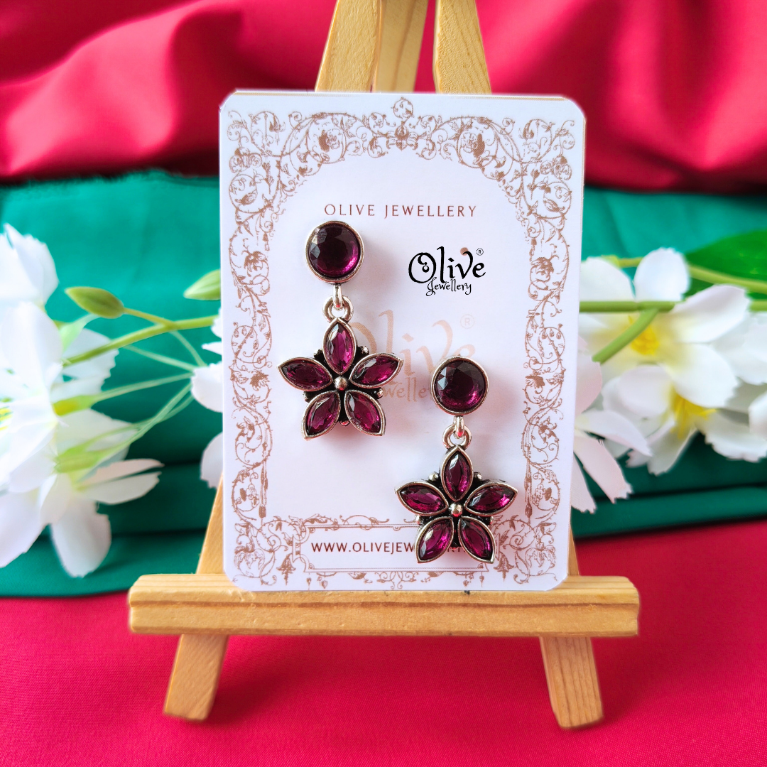 Oxidized Earrings-1166
