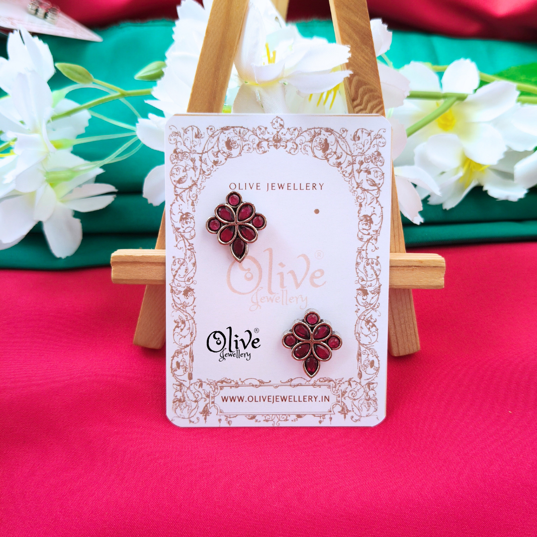 Oxidized Earrings-1177