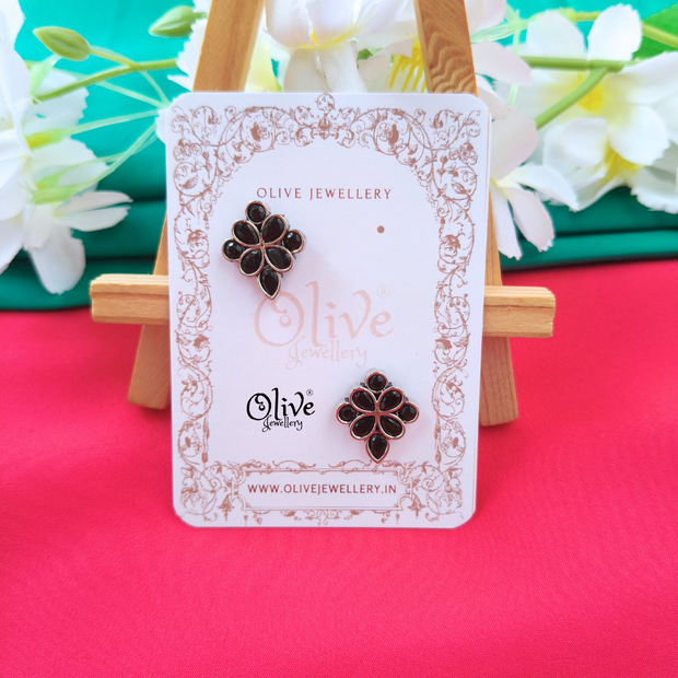 Oxidized Earrings-1177
