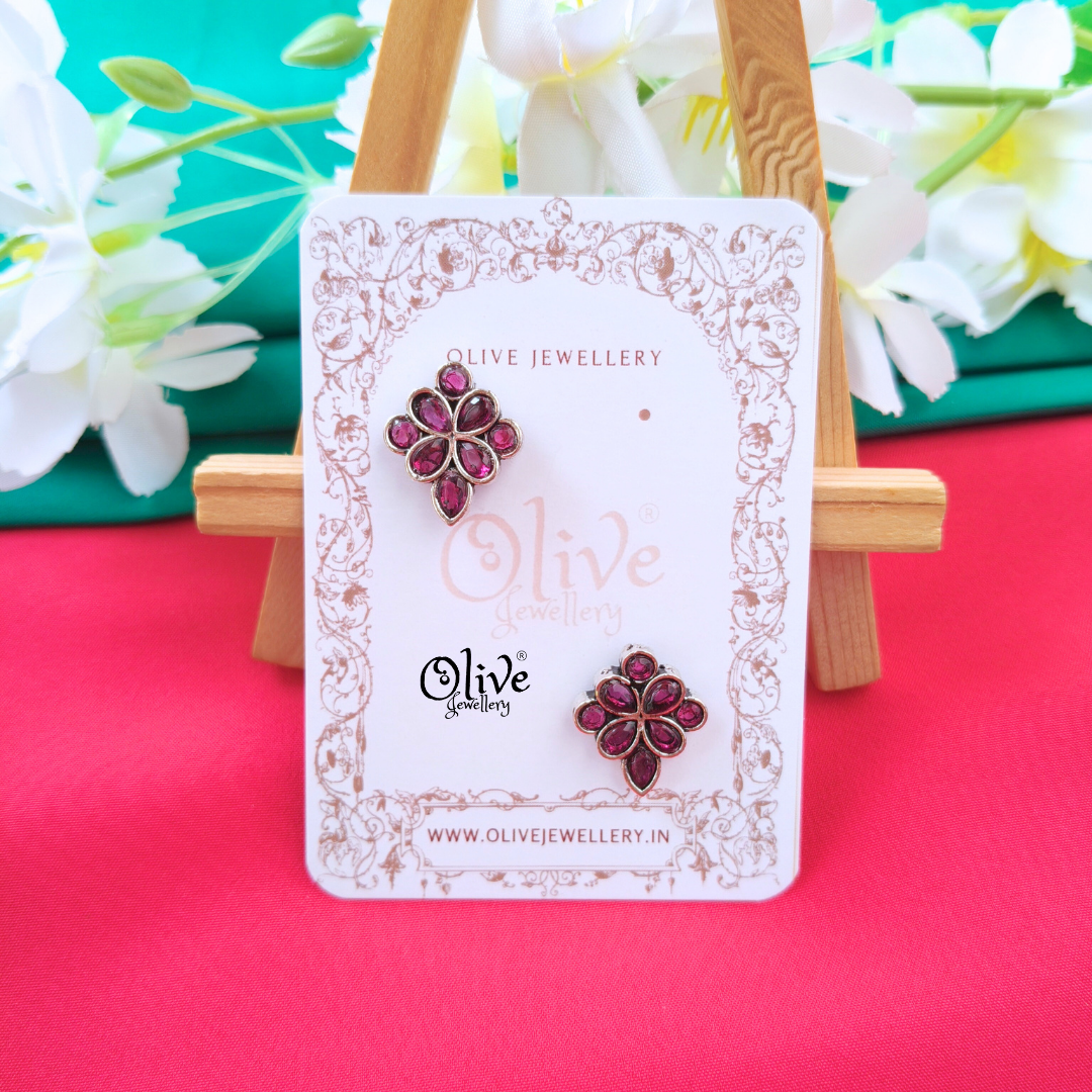 Oxidized Earrings-1177