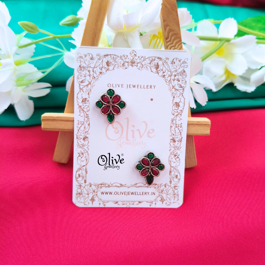 Oxidized Earrings-1177