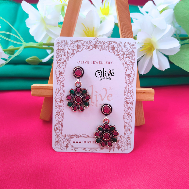 Oxidized Earrings-1188