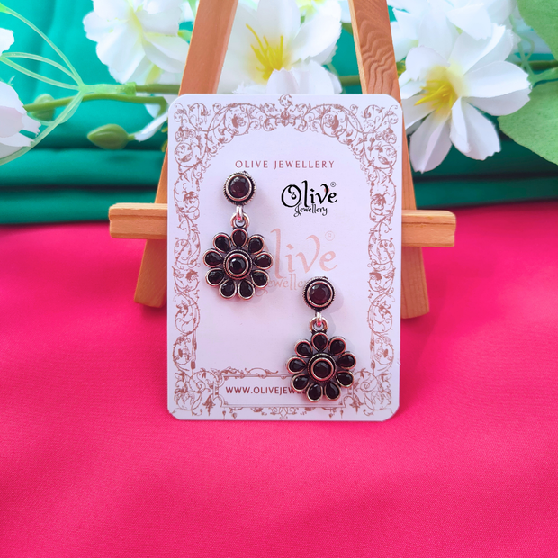 Oxidized Earrings-1188