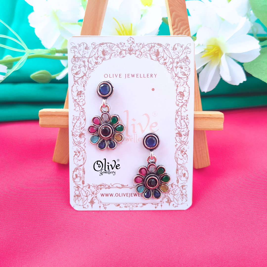 Oxidized Earrings-1188