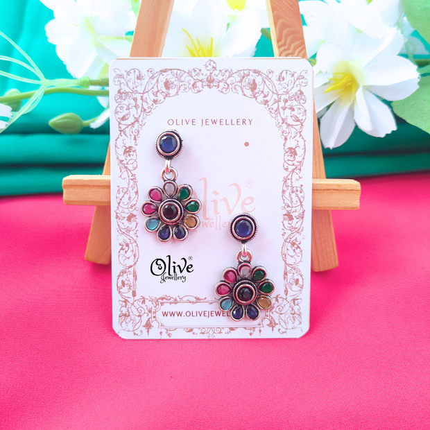 Oxidized Earrings-1188