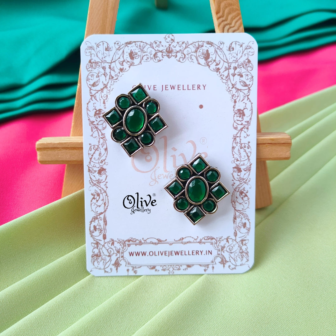 Oxidized Earrings-1146