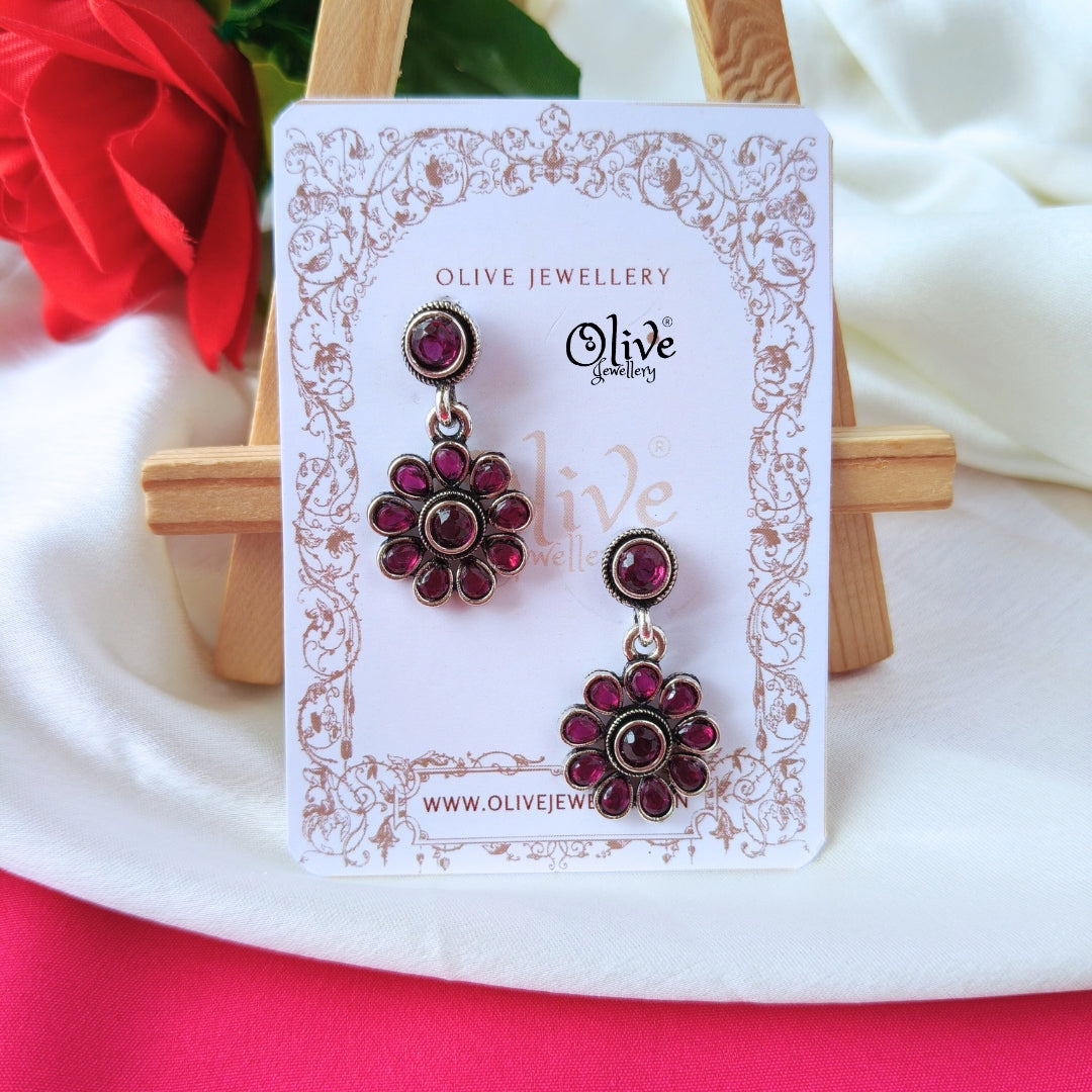 Oxidized Earrings-1188