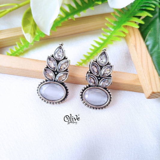 Oxidized Earrings-1210