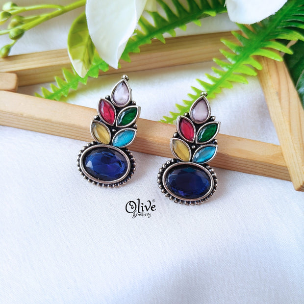 Oxidized Earrings-1210