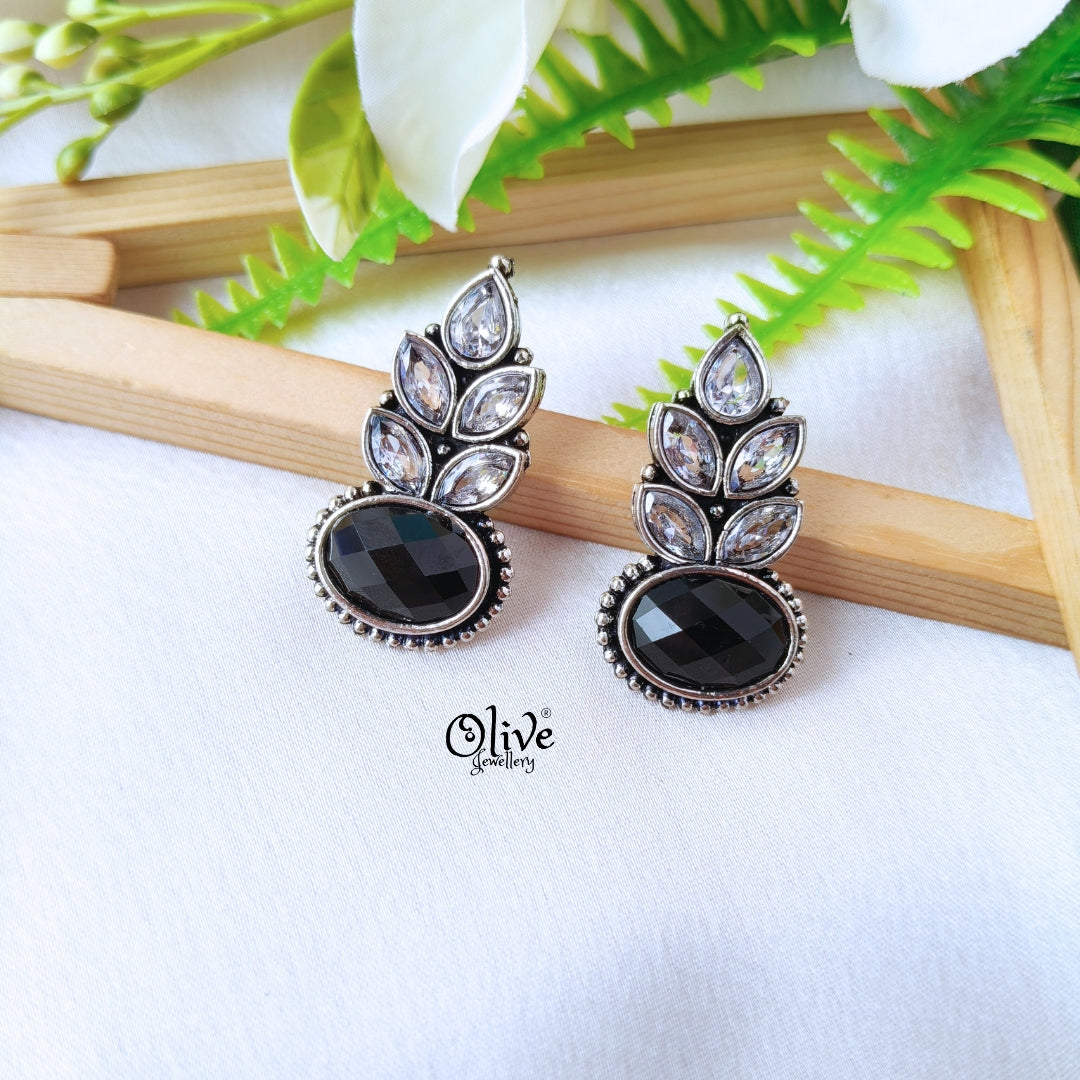 Oxidized Earrings-1210