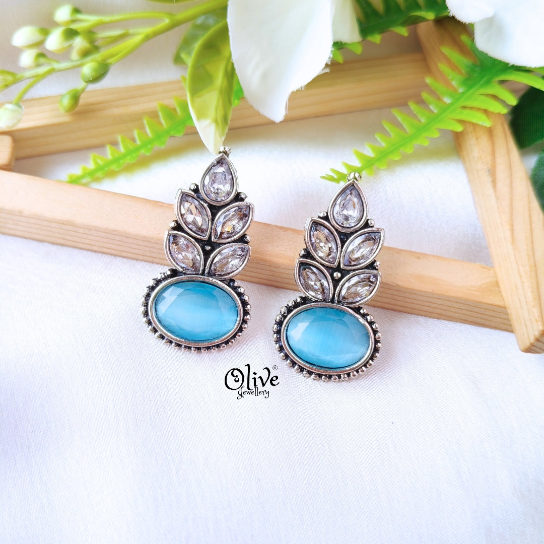 Oxidized Earrings-1210