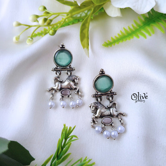 Oxidized Earrings-1222