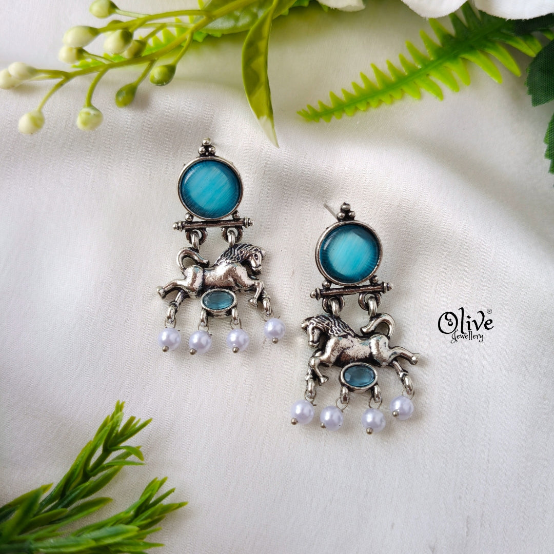 Oxidized Earrings-1222