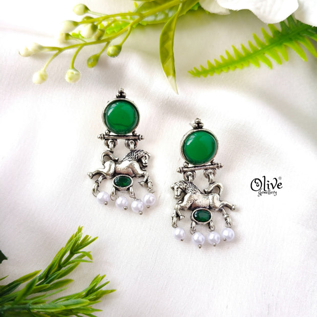 Oxidized Earrings-1222