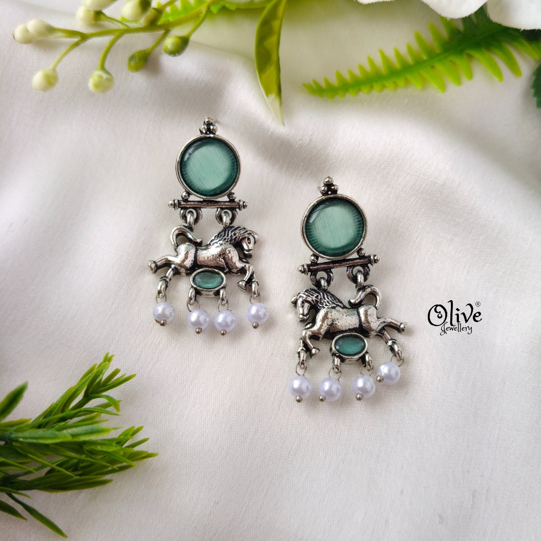 Oxidized Earrings-1222