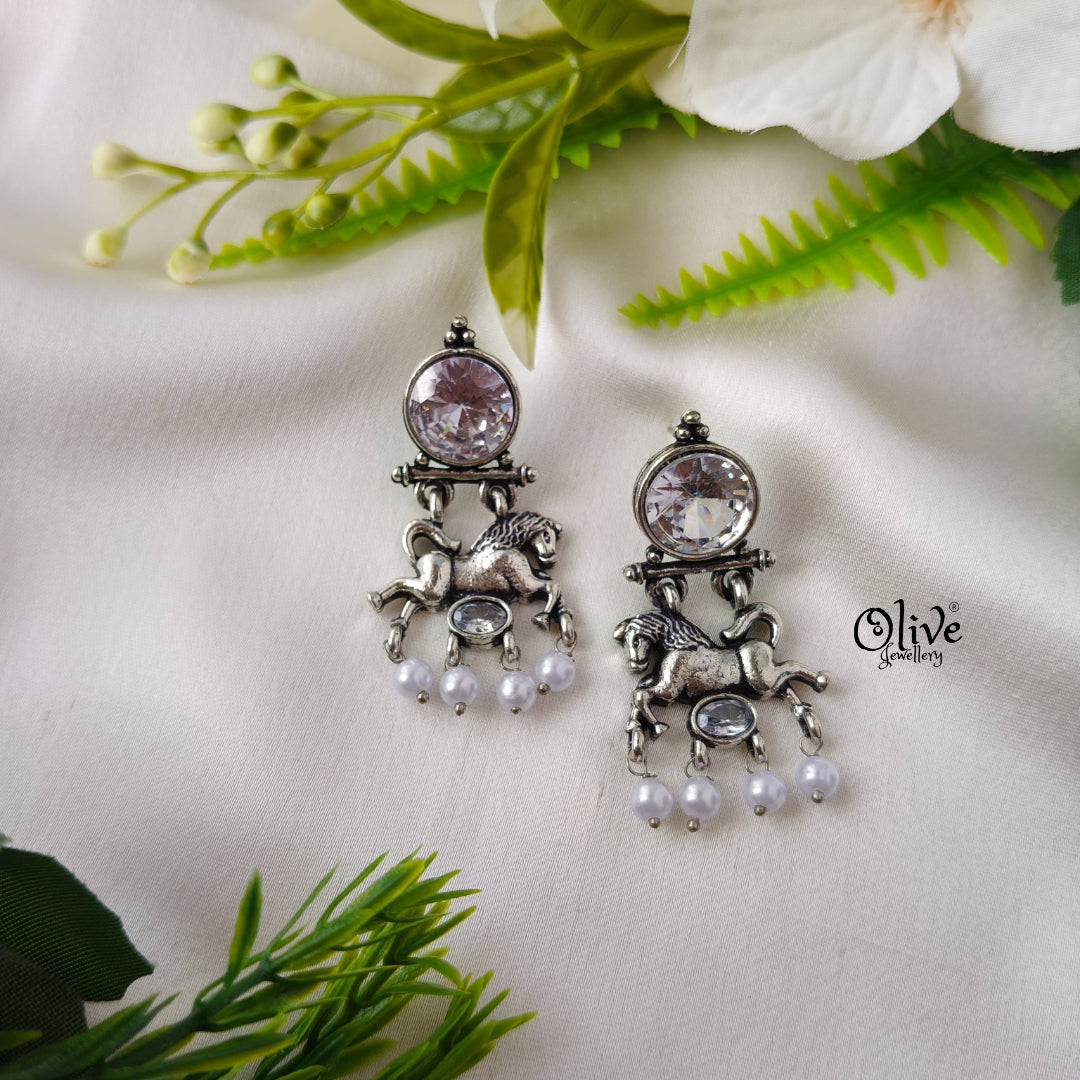 Oxidized Earrings-1222