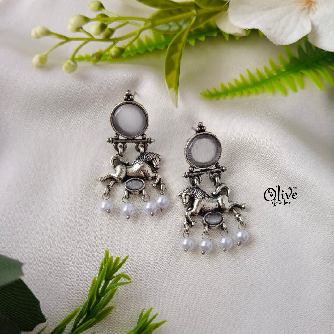 Oxidized Earrings-1222