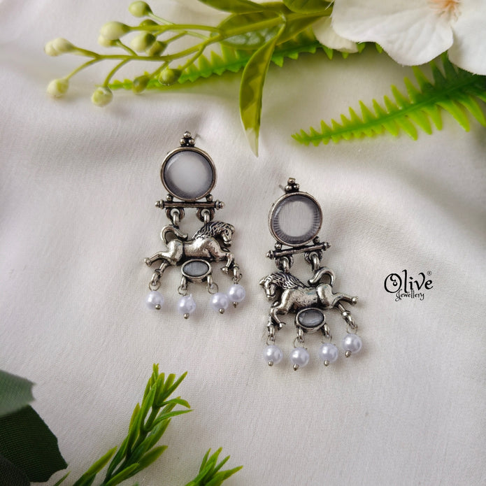 Oxidized Earrings-1222