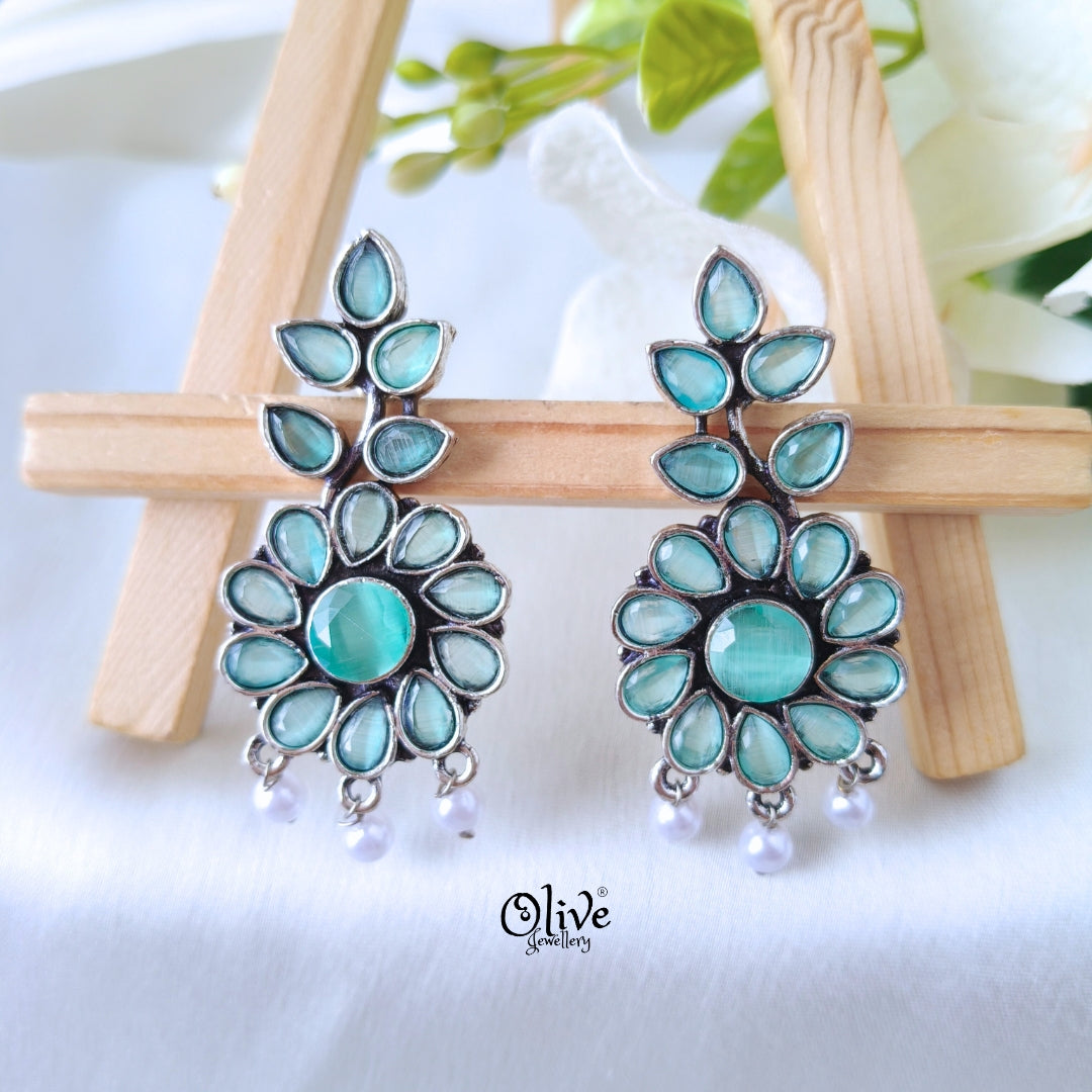 Oxidized Earrings-1233