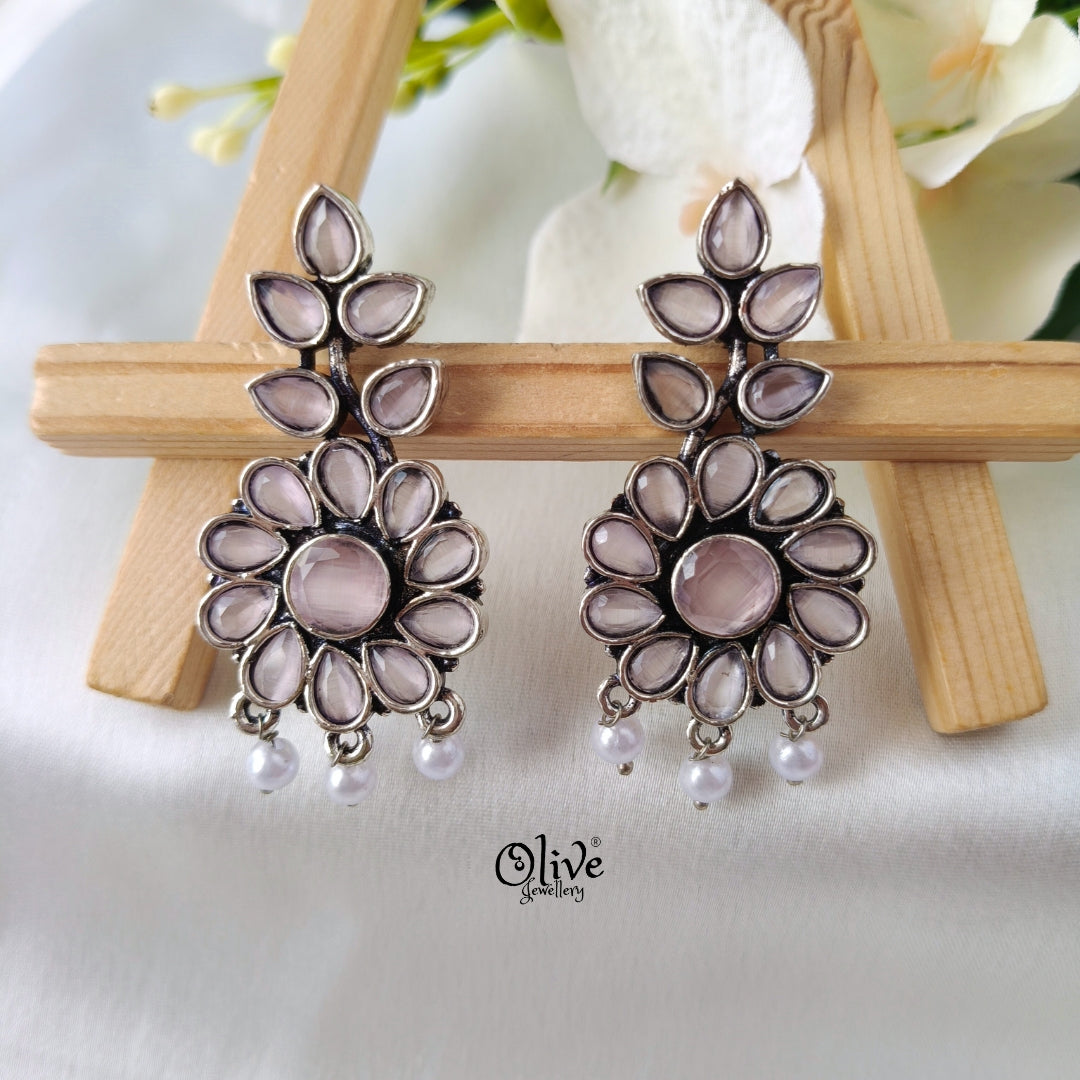 Oxidized Earrings-1233