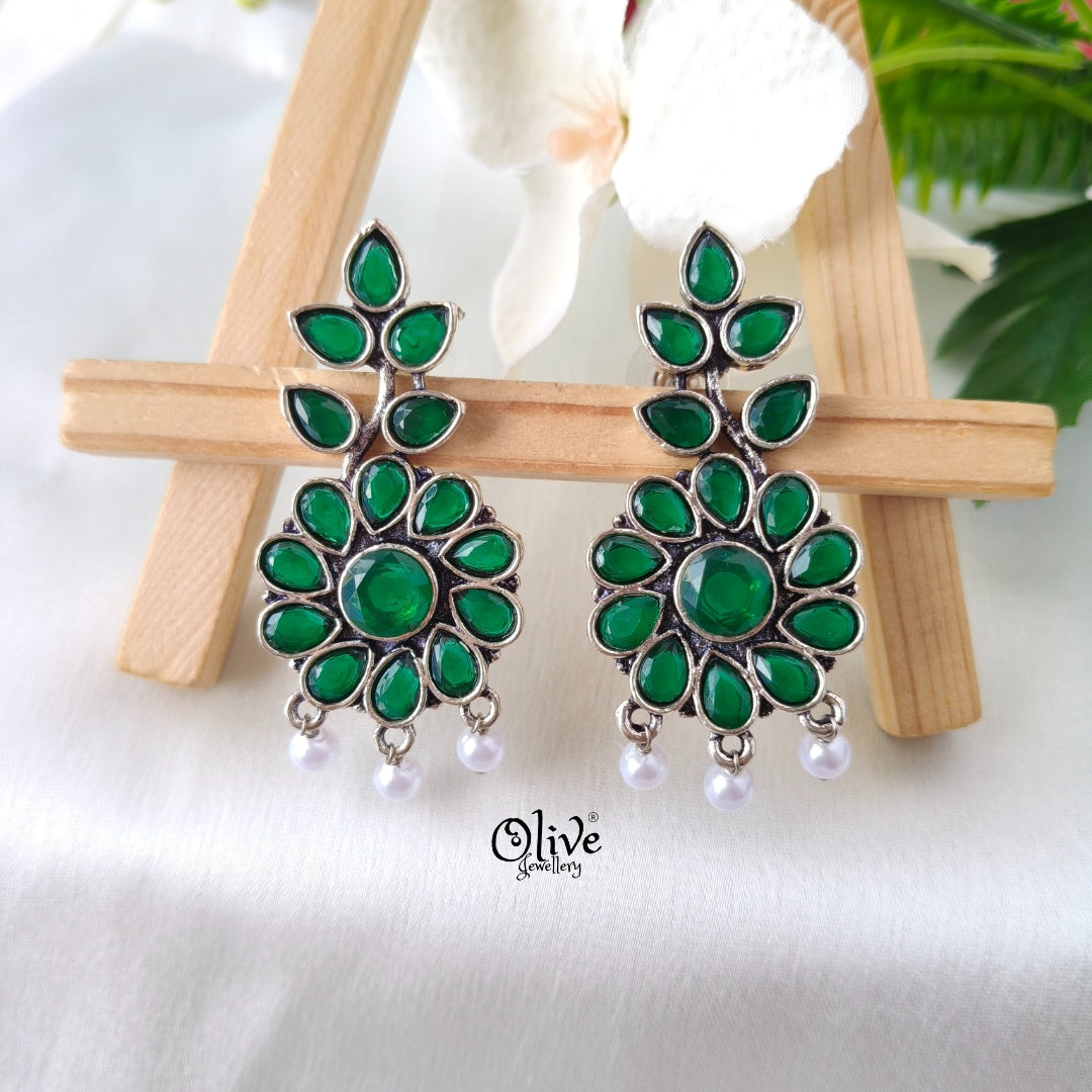 Oxidized Earrings-1233
