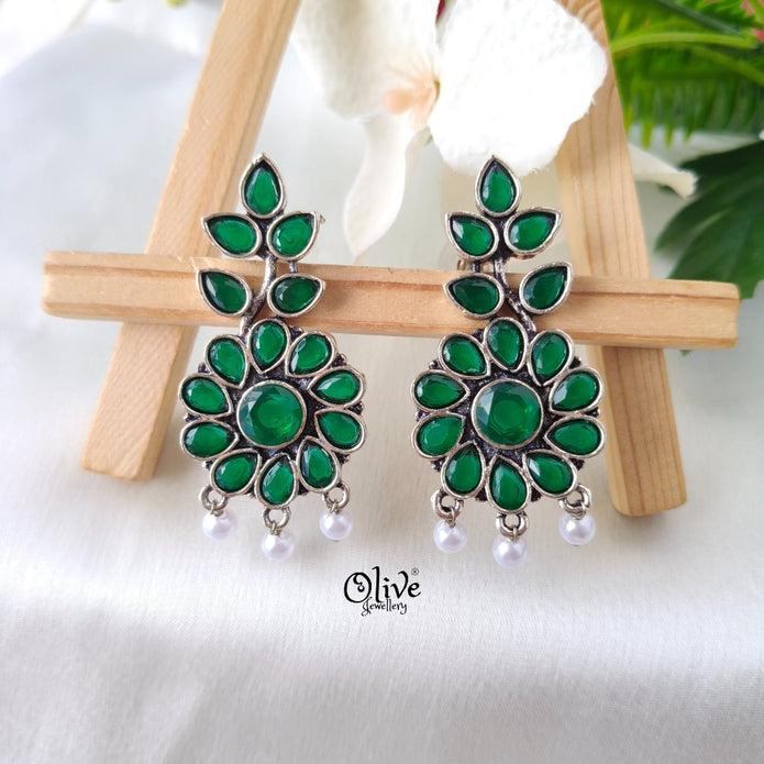 Oxidized Earrings-1233