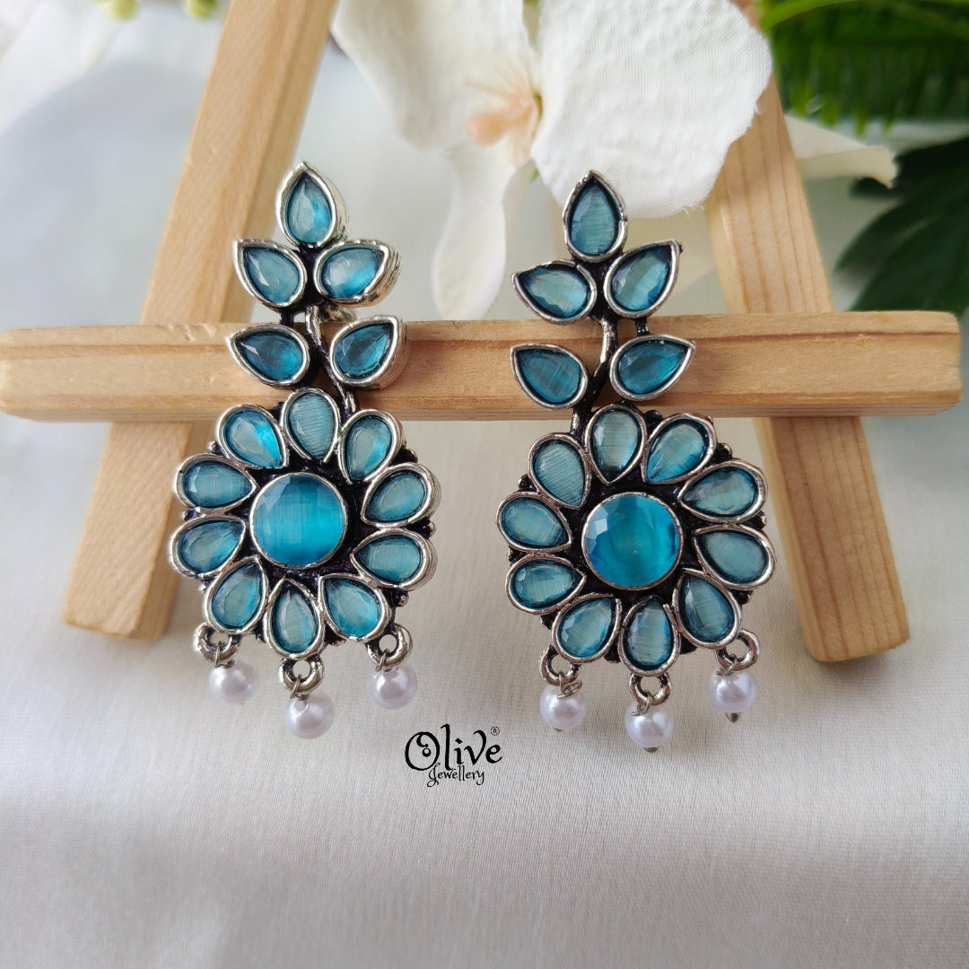 Oxidized Earrings-1233