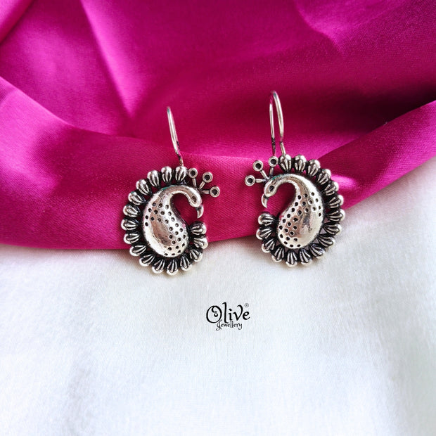 Oxidized Earrings -1246