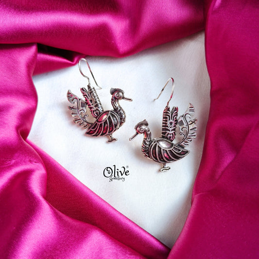 Oxidized Earrings -1247