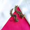 Oxidized Cuff Earrings-1248