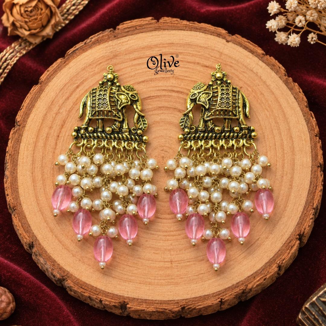 Oxidized Earrings-1253