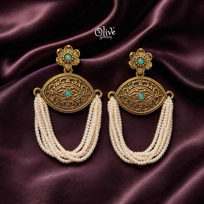 Oxidized Earrings-1264