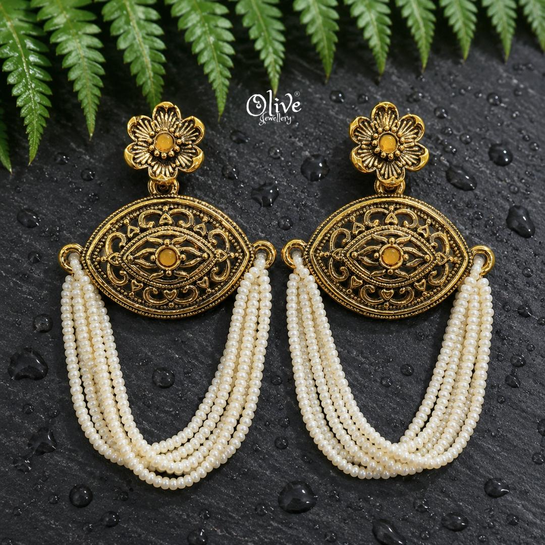 Oxidized Earrings-1264