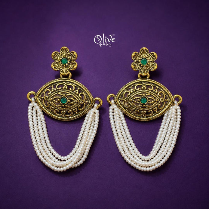 Oxidized Earrings-1264