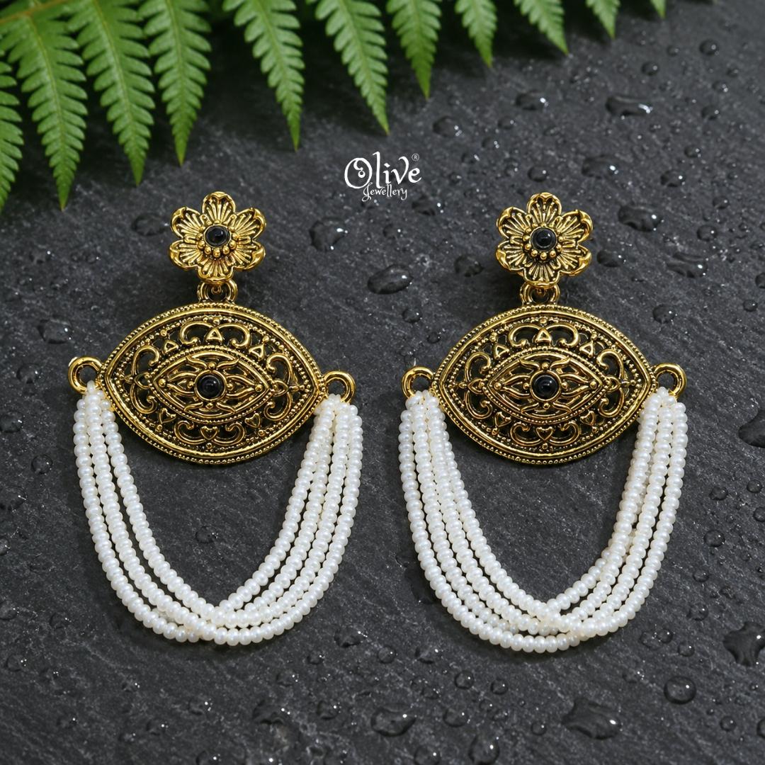 Oxidized Earrings-1264
