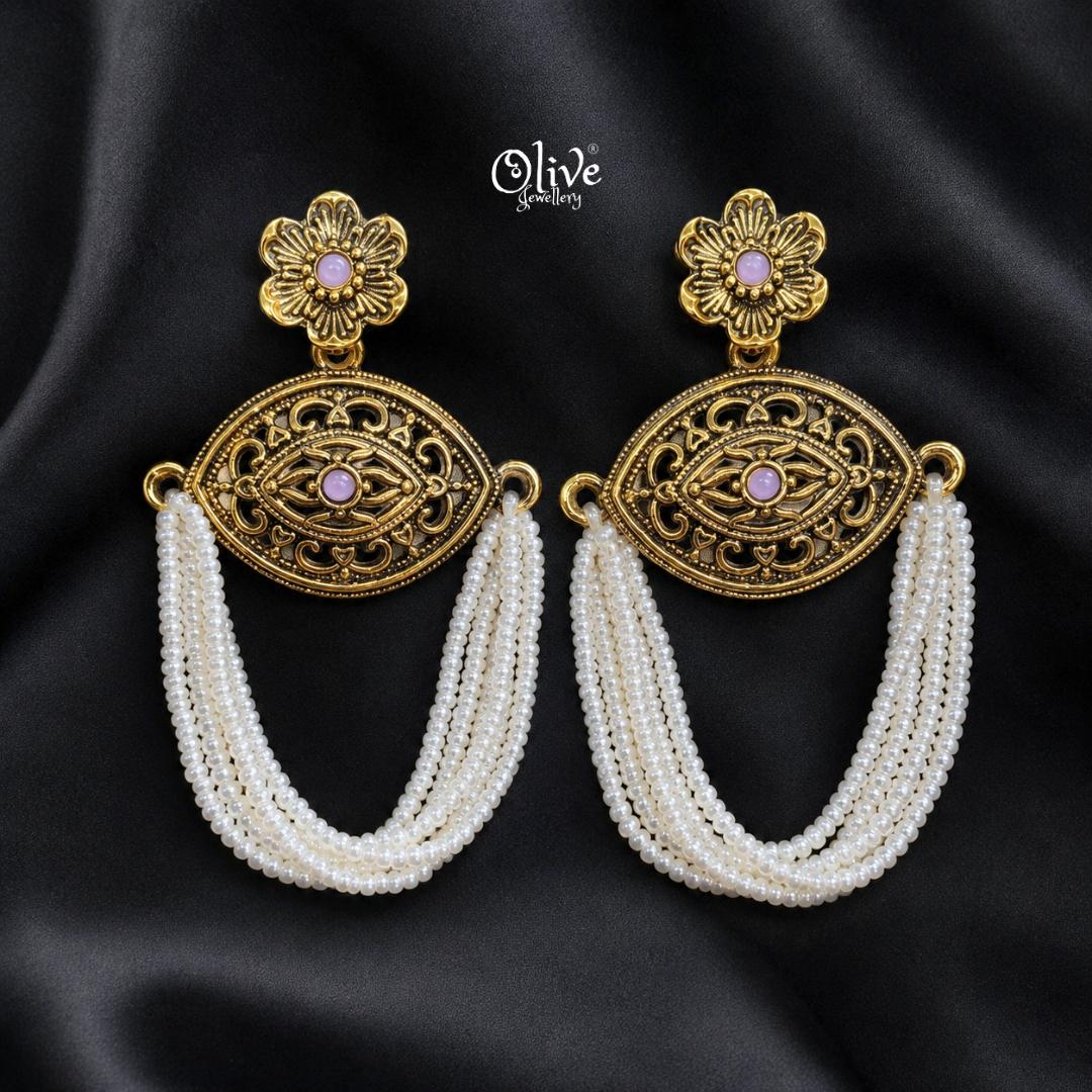 Oxidized Earrings-1264
