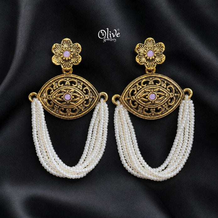 Oxidized Earrings-1264