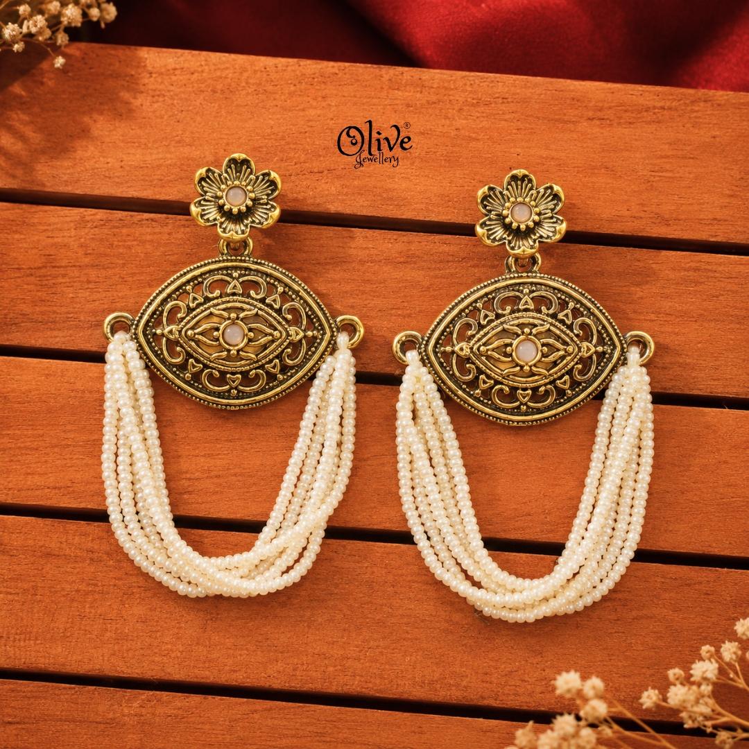 Oxidized Earrings-1264