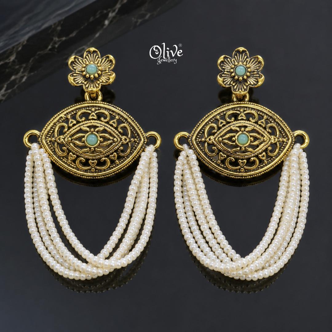Oxidized Earrings-1264