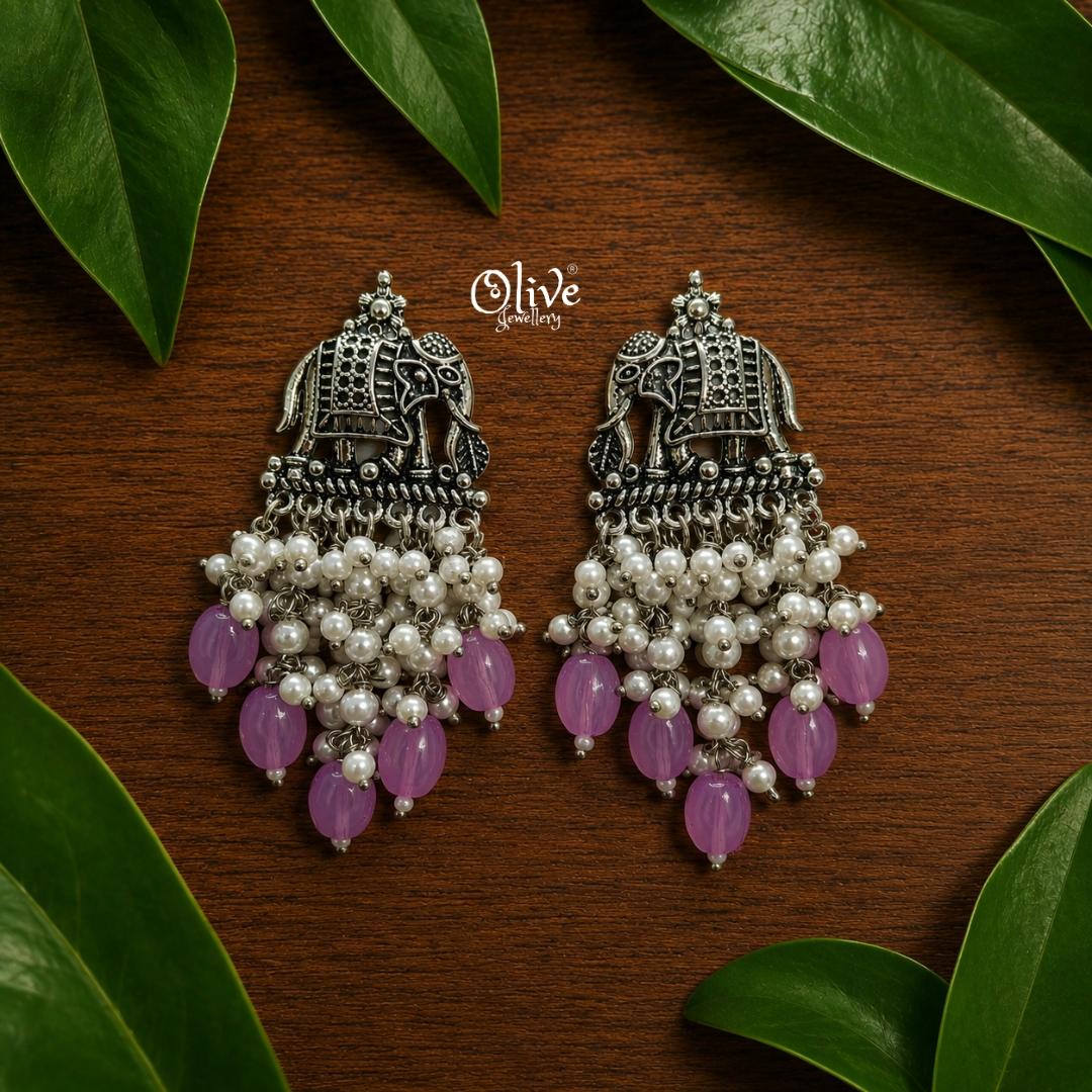 Oxidized Earrings-1274