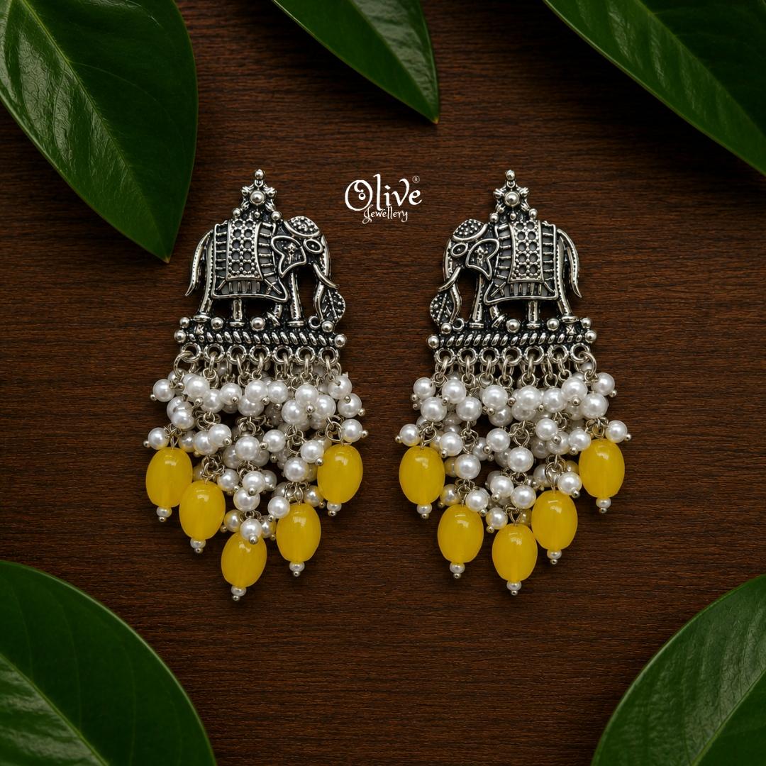Oxidized Earrings-1274
