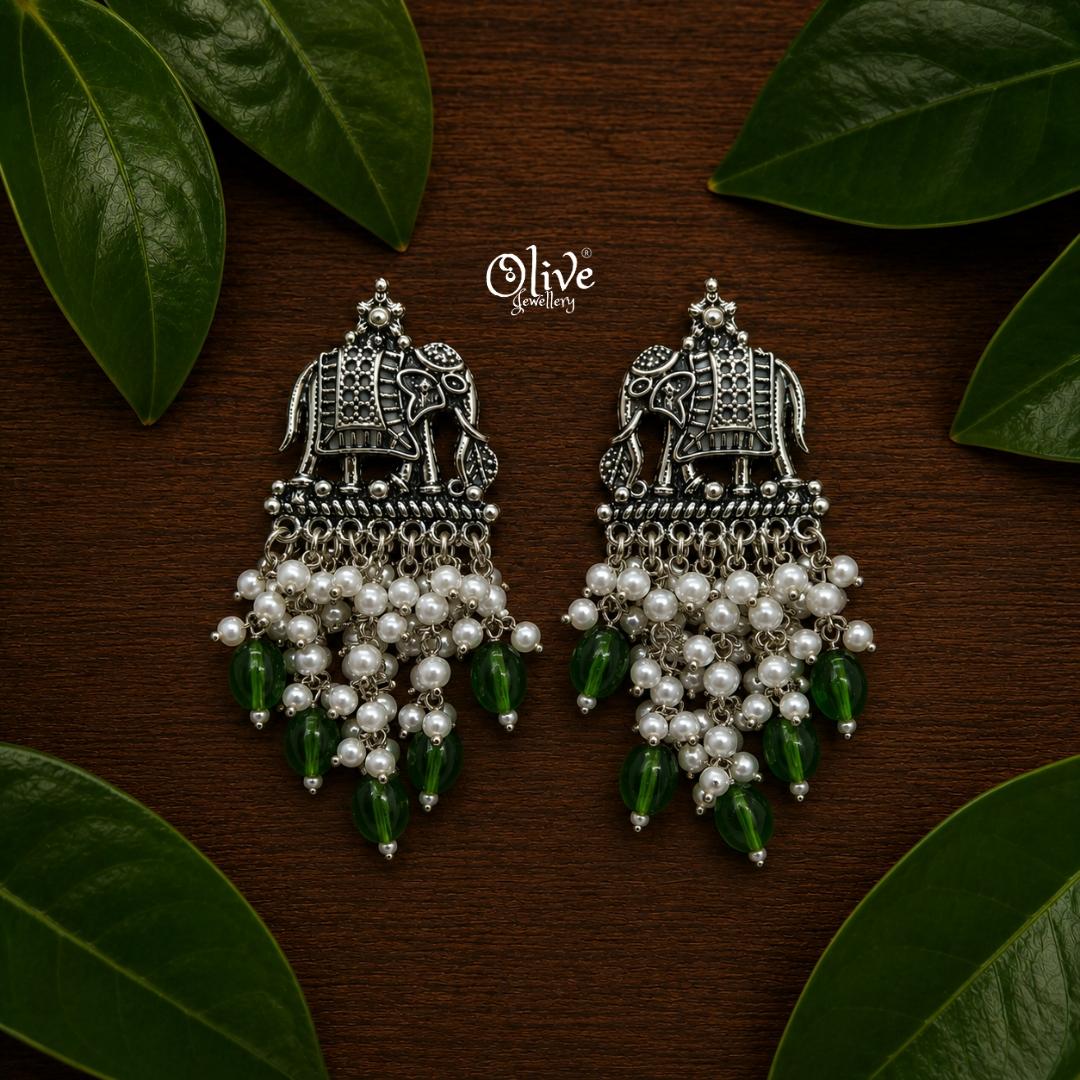 Oxidized Earrings-1274
