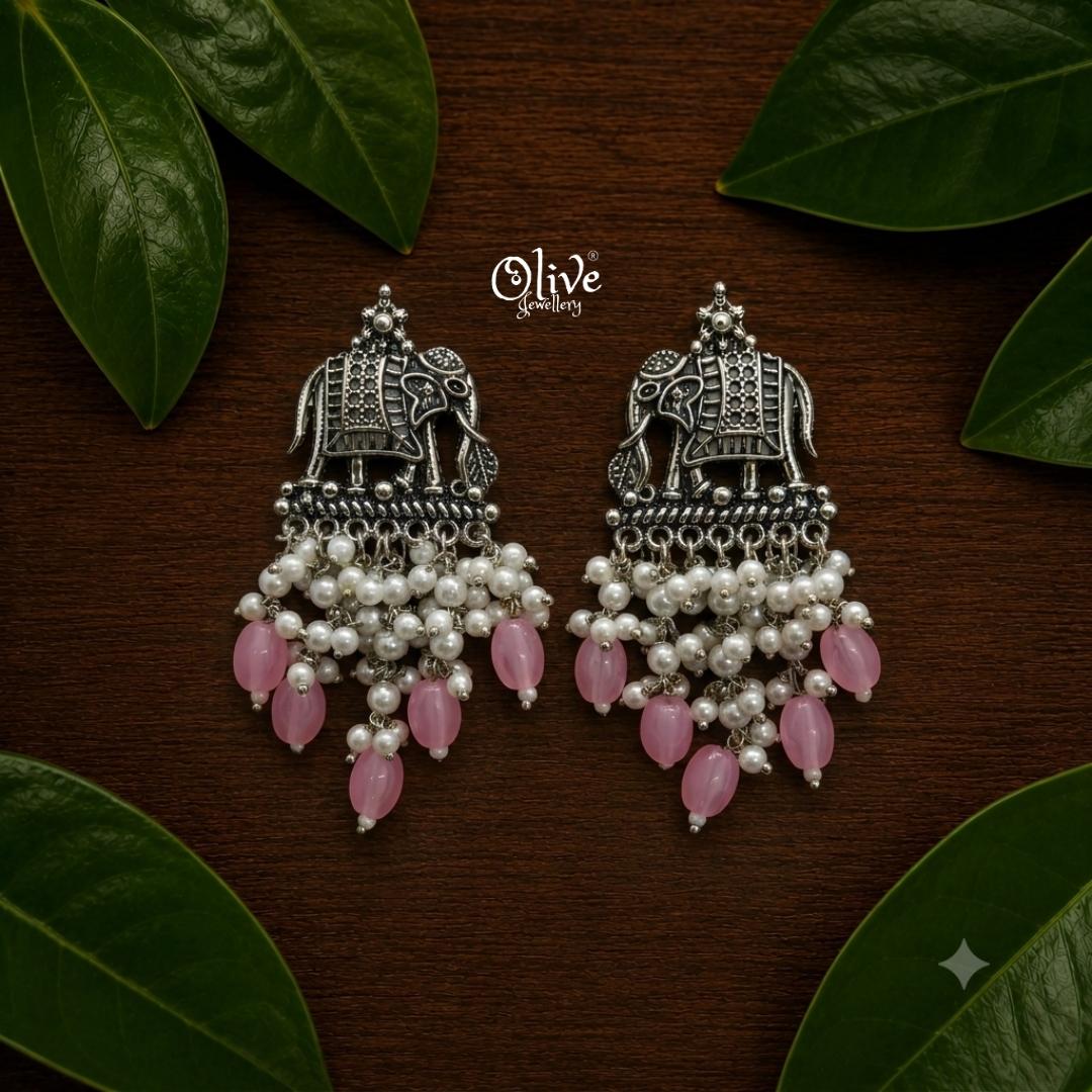 Oxidized Earrings-1274