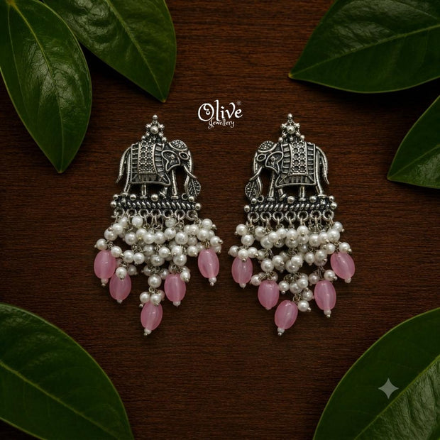 Oxidized Earrings-1274