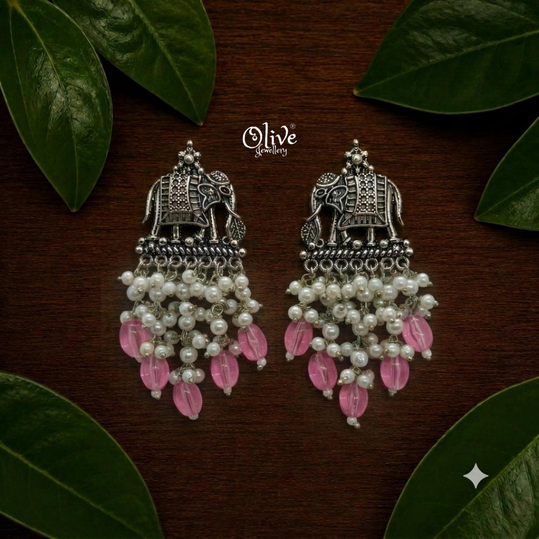 Oxidized Earrings-1274
