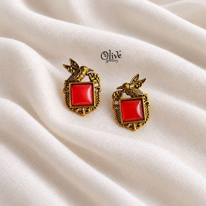 Oxidized Earrings-1285