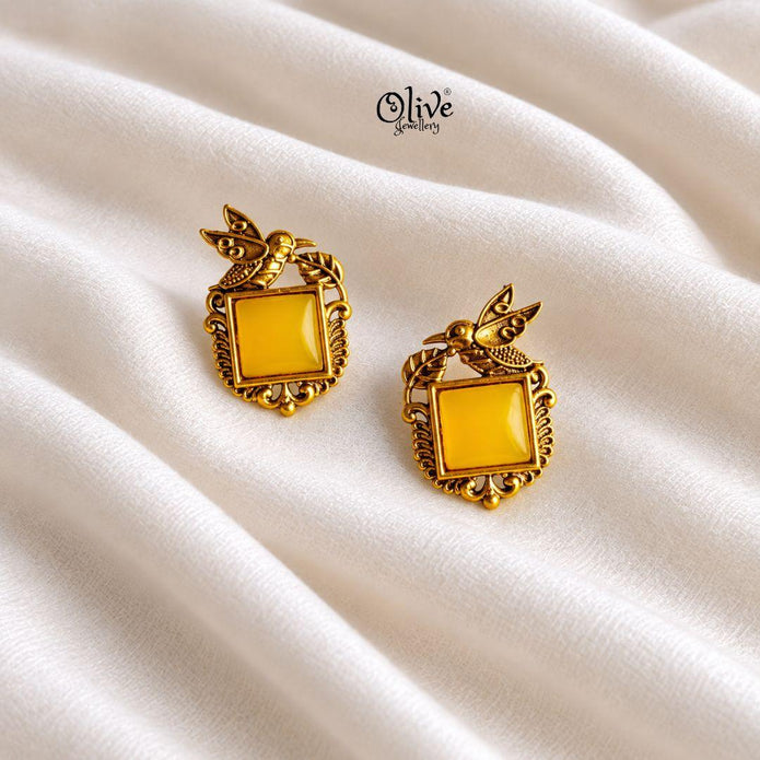 Oxidized Earrings-1285